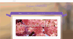 Desktop Screenshot of immortelparis.com